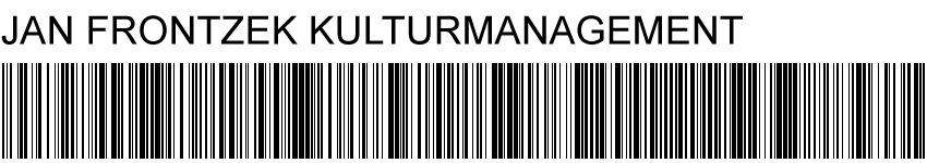 Jan Frontzek Kulturmanagement, Tel: 0157-71547104